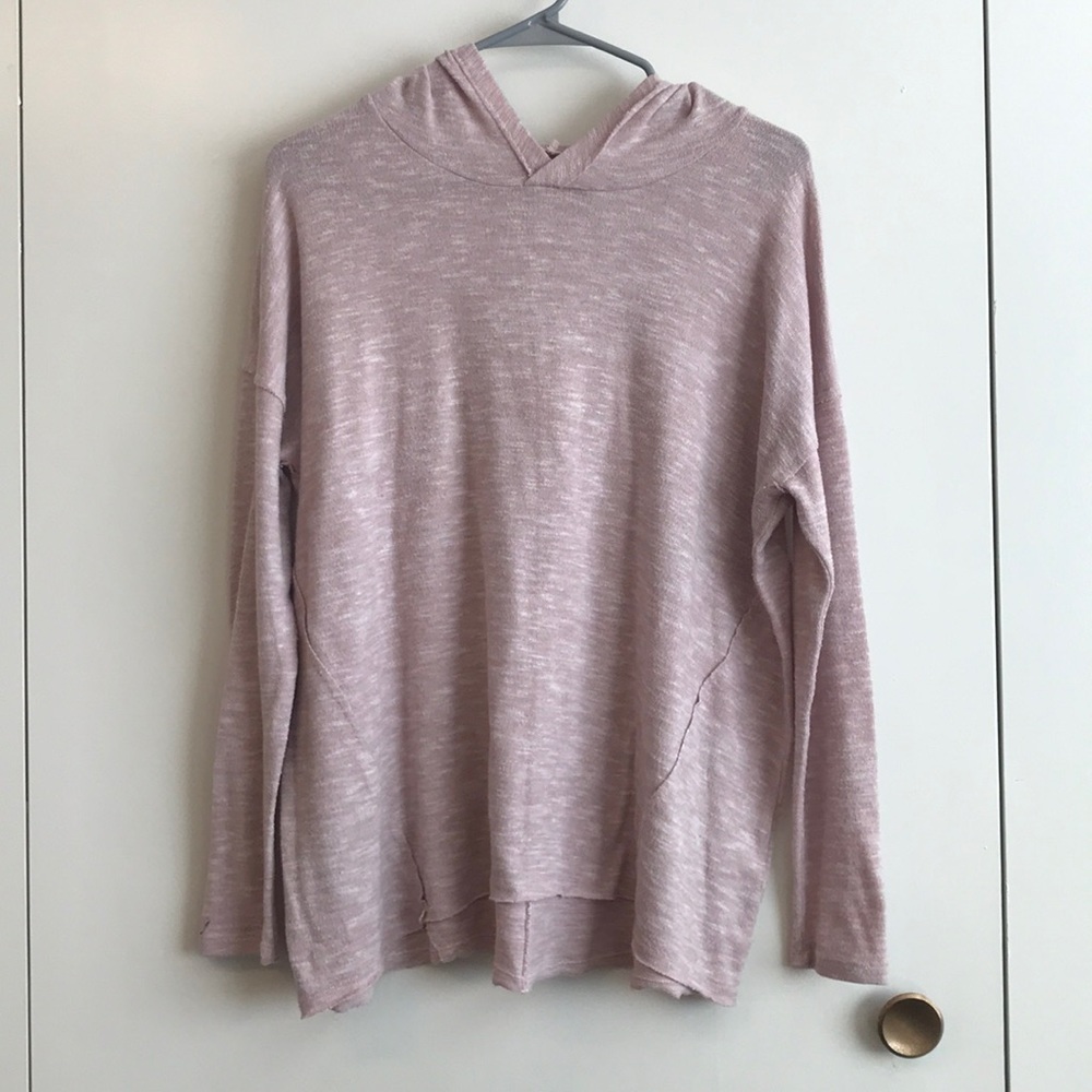 Pink soft and sexy plush American eagle sweatshirt